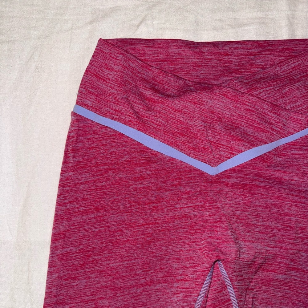 Vitality Athletic Apparel - Daydream V Pant, Berry Marl